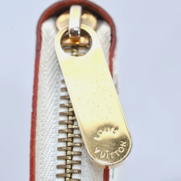 Louis Vuitton Monogram Multicolor Zippy Wallet White Orange interior Wallet - Picture 7 of 13